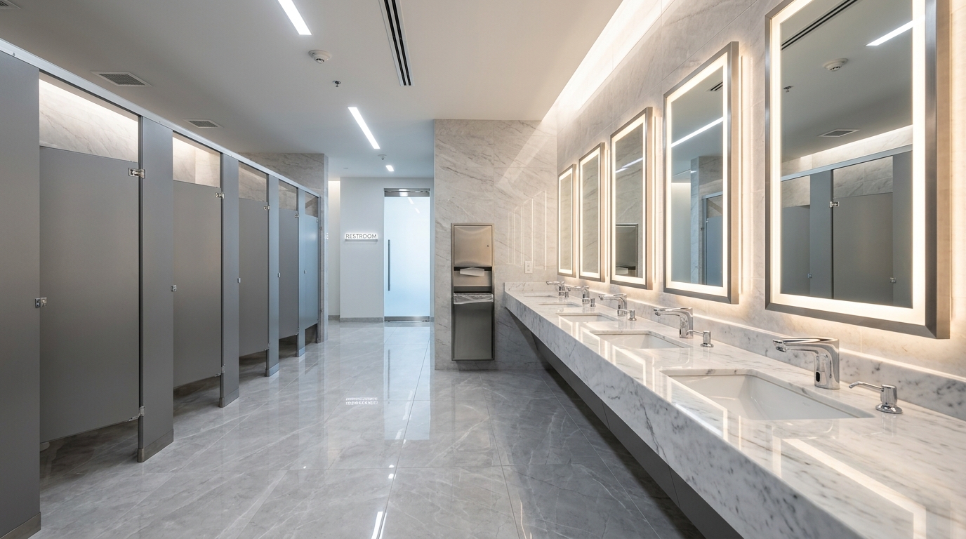 Commercial Restroom Sanitation